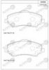 ASIMCO KD6566 Brake Pad Set, disc brake